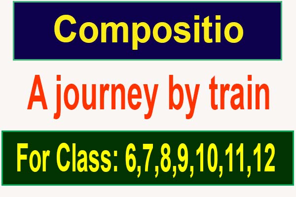 A journey by train composition