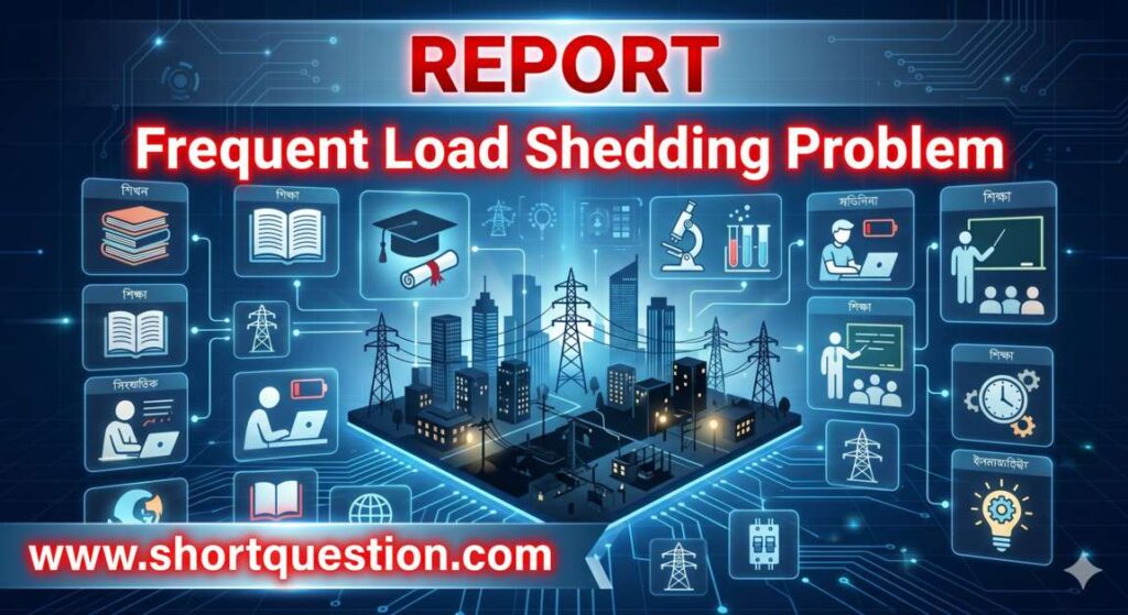 Write a report on Load Shedding Problem